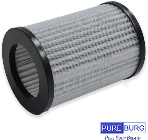 PUREBURG PureZone Mini Replacement HEPA Filters Compatible with Pure Enrichment PureZone Mini Portable Air Purifier (PEPERSAP), Part # PEPERSFIL,3-Stage Filtration Activated Carbon,6-Pack