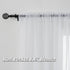 White Sheer Curtains - 54 inches Long for Bedroom, Top Rod Pocket Sheer Window Panels for Nursery, Living Room