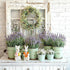 Easter decorations - Easter Bunny decorations -Resin rabbits With carrot and eggs -Bunny statues for indoor tabletop