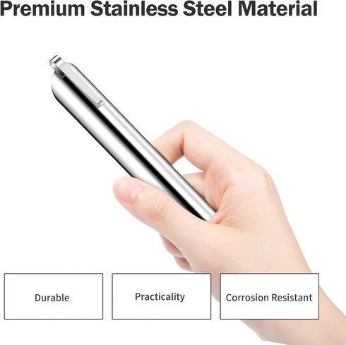 Restaurant Crumb Sweepers, High Quality Stainless Steel Crumb Scraper Tool for Waiters, 1 PACK, Silver
