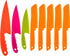JOVITEC 8 Pcs Kid Cooking Knife Set, Safe Nylon Knives for Cutting Fruit, Bread, Cake, Salad, Kids Cooking Supply