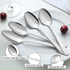 Pleafind 36-Pcs Dinner Spoons Set, 7.4 Inch Stainless Steel Silverware, Mirror Polished Spoons for Home & Kitchen