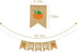 Rainlemon 1st Jute Burlap Pumpkin One High Chair Banner Fall Thanksgiving Boy Girl Birthday Party Highchair Garland