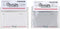 Weatherbee Recipe Protectors Set, Made in America, Includes 24 Cards and Sleeve, 3 x 5, Set of 2, White