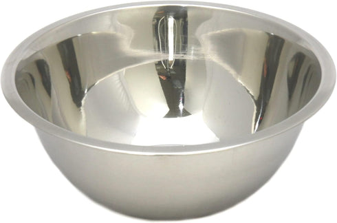 Chef Craft Brushed Mixing Bowl, 3-Quart Stainless Steel