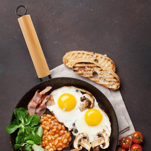 Wok Accessories 2 Pack Wooden Pot Handle, Detachable Cooking Pot Grip Replacement for Frying Pan