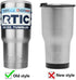 SENHAI 30 oz Tumbler Lids, Fits YETI Rambler, Ozark Trail, Old Style Rtic, 3 Pack, Black