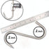 Meat Hook, 8 Inch Heavy Duty S-Hooks, Stainless Steel Butcher Hooks for Meat Processing