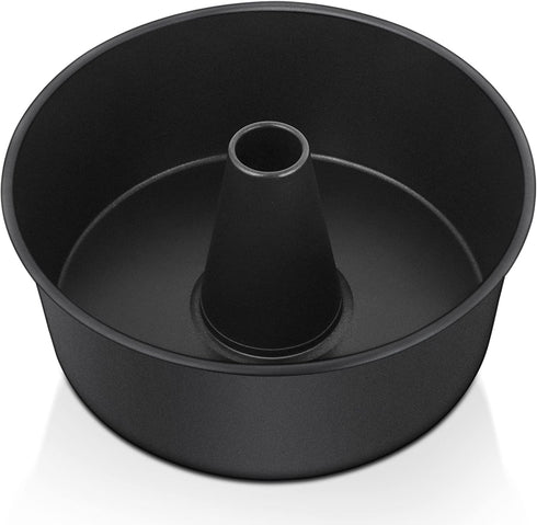 E-far Angel Food Cake Pan - 10-Inch Non-stick Tube Pan for Baking Pound Chiffon Cake