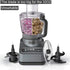 4 Blade Ninja Blender Blade Replacement Parts, Compatible with 64oz(8Cup)72oz(9Cup) Food Processor Bowl, Auto iQ
