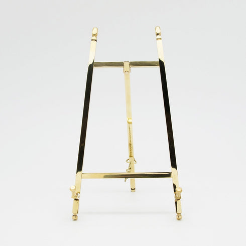 TOPNIKE Table Top Easel, Art Display Easels, Brass Plate Stands for Display, 6 Inch