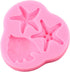 Marine Theme Silicone Mold, Starfish Fondant Molds for Cake Decoration, Cupcake Topper, Chocolate