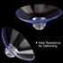 ANCIRS 30 Pack 40mm Suction Cups for Glass Table Tops, Rubber Transparent Anti-Collision Sucker Pad