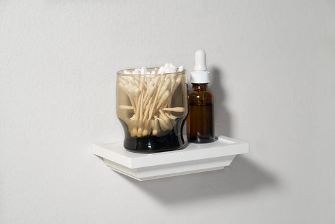 6 4 Small Wall Shelf | in x in | Decorative Mini Shelves| Wall Mounted Small Corner Shelf for Bathroom, Living Room