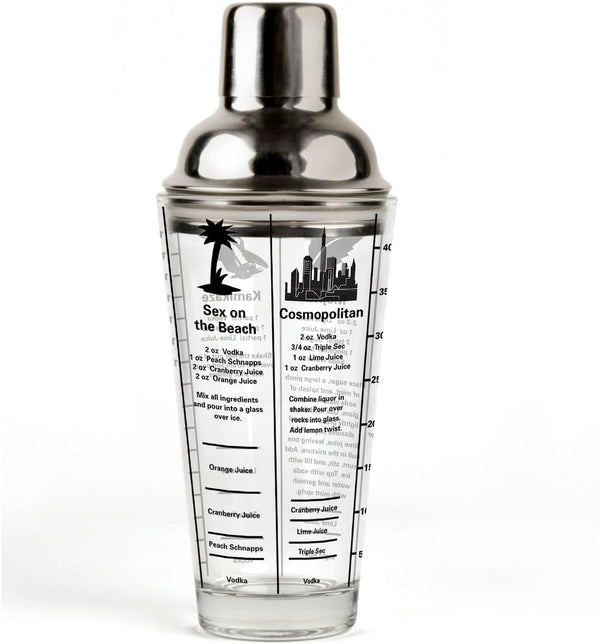 Kikkerland Mix Master Cocktail Shaker