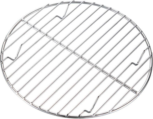 CAMPINGMOON f8.27inch Round Stainless Steel Roasting Baking Steaming Cooling Rack for 10-inch Dutch Oven