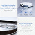 Replacement Parts for Yeedi Mop Station Robot Cleaner, X4 Mop, X4 Side Brush, X2 Filter (10)