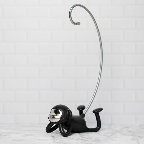 Countertop Pund'it Monkey Banana Holder, Banana Stand Hanger, Prevents Bruises and Keeps Bananas Ripe