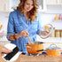 EMVANV Slow Cooker Lid Holder, 2pcs Stainless Steel Pot Rack with Silicone Sink, Keeps Countertop No Mess