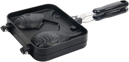 Cake Pan Waffle Maker - Aluminum Alloy Non-stick Waffle Cake Baking Mold Plate (Fish Mould)