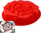 Cake Mould Silicone, Square Rose Cake Mould, Big Family Cake Mould for Cakes, Pizza, Bread Baking Tools, Bakeware,