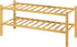 Kitsure Bamboo Wooden Shoe Rack for Closet - Stackable Shoe Organizer with