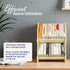 Desktop Bookshelf, Stackable Book Organizer with Handle, Storage Rack for CD/Magazine/File Folder, Portable Small