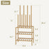 Vellzeyce Organizer,3-Tier 3-tier-short) Boot Rack for Tall Boots Multiuse Shoe Rack and Boot Storage Rack,for Tall