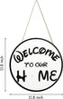 19Pcs Cute Mouse Interchangeable Seasonal Welcome Door Sign - Front Door Decor for Farmhouse