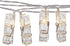 Sterno Home GL42589 LED Battery-Operated Clip String Lights, 10.5 Feet, Warm White
