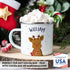 11Oz. 1-Pack Andaz Press Personalized Kids Christmas Hot Chocolate Stainless Steel Campfire Coffee Mug, Adorable