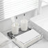 8.5x4.9x2.4 inches Fengzhe Acrylic Guest Towel Napkin Holder, Clear Bathroom Paper Hand Towels Storage Tray, Disposable