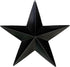 rainbow handcrafts Rustic Metal 3D Barn Star - Patriotic Wall Decoration for July 4th Americana Outdoor Decor