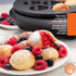 MasterChef Electric Ebelskiver Maker - Delicious Homemade Takoyaki, Donut Holes, Cake Pops, Aebleskivers - Nonstick