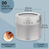 20-Pack Pack 20, 3.4 oz Juvale Magnetic Spice Jars - Space-Saving & Magnetic Spice Rack for Refrigerator - Preprinted