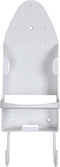 Iron Board Laundry Room Organization and Storage with Hooks, White