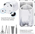 ZCCZ Toothbrush Holder for Bathroom - Premium White Marble Organizer for Electric or Kids Toothbrushes