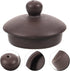 Yardwe Tea Kettle Lid, Replacement Lid for Purple Clay Tea Pot, Kungfu Teapot Top Lid for Blooming and Loose Leaf Tea