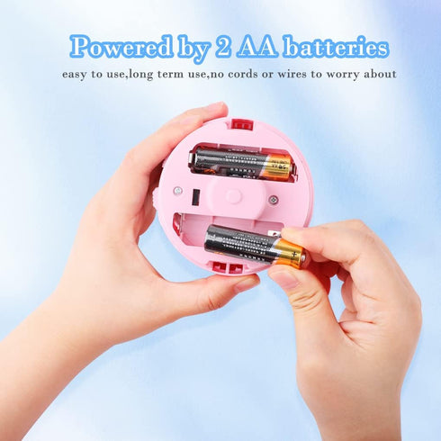 FineInno Mini Crumb Vacuum Cleaner, Portable Desktop Sweeper for Home, Office, Cars, Pet Hairs (No Battery)