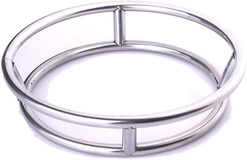 Wok Ring/Stainless Steel Wok Rack Insulated Pot Mats Cookware Ring/Wok accessories by Rluii