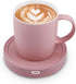 BESTINNKITS Smart Coffee Set Auto On/Off Gravity-induction Mug Office Desk Use, Candle