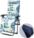 Shapeazy 67 Inch Patio Lounge Chair Cushion,Rocking Chair Sofa Cushion, Indoor/Outdoor Floral Printed