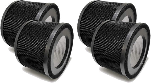 Nispira True HEPA Replacement Filter for Air Purifier, Compatible with Tao Tronics TT-AP001, 4 Packs Included
