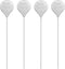 Cake Tester for Baking, 4 Packs Reusable Cake Testing Sticks, 7.9 in Stainless Steel Skewers