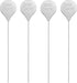 Cake Tester for Baking, 4 Packs Reusable Cake Testing Sticks, 7.9 in Stainless Steel Skewers