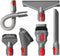 Home Cleaning Kit for Dyson V15 V11 V10 V7 V8, Flexible Hose, Mattress Tool, Stiff Brush, Soft Bristle Attachment