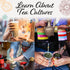 SmarTea Cards - Complete Beginners Guide to Tea - Flashcards on Tea History, Variety, Benefits, Pairing, Gifts