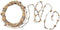 CWI Gifts Pip Berry String Garland, 18-Feet, Old Gold