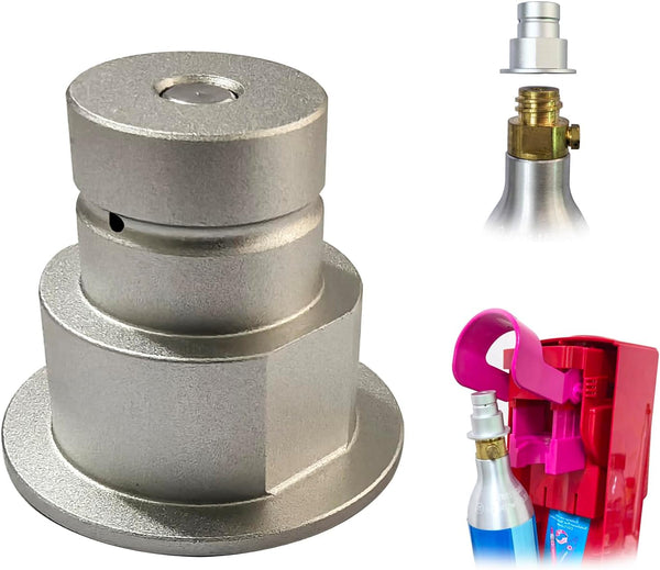 Aopkeo Soda Water CO2 Cylinder Quick Connect Adapter Replacement for Terra, DUO, ART,