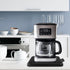 Kitchen Caddy Coffee Maker Sliding Tray, Premium Under Cabinet Appliance Stand for Toaster Blender Air Fryer (13.8"W x